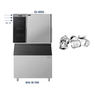 GEA SS-400A GOURMET CUBES MACHINE / MESIN PEMBUAT ES SUPERCUBE