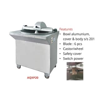 GETRA AQXP20 BOWL CUTTER / MESIN PEMOTONG DAGING DAN SAYURAN